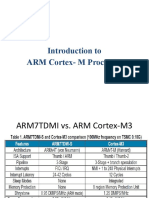 Introduction To ARM Cortex-M Processor