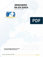 Informe Misionero Suiza MAYO 2020