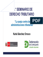 La Queja Contra Las Administraciones Tributarias PDF