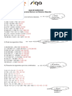 Operaciones Básicas Con Números Naturales Taller 2