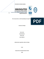 Plan de Prevención y Control de Patologías de Origen Laboral