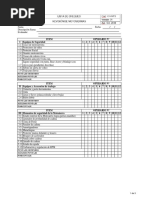 CH-MTS - Lista de Chequeo Motosierras PDF