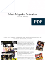 Music Magazine Evaluation