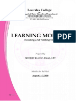 Learning Modules: Lourdes College