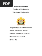 Production Homework 1