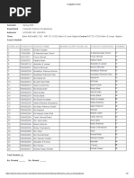 Semester Department Instructor Class Exam Schedule