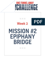 Mission #2 Epiphany Bridge: Week 2