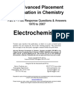 The Advanced Placement Examination in Chemistry: Electrochemistry