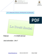 Le Droit Social - PDF Version 1