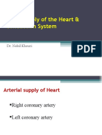 Blood Supply of The Heart & Conduction System: Dr. Nabil Khouri