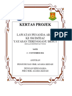 Kertas Kerja Lawatan Penanda Aras Ke SM IMTIAZ BESUT