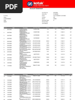 Account Statement: Date Description