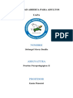 TAREA 5 Pruebas Psicopedagógicas II IDEL