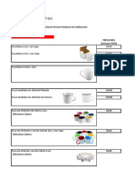 Lista de Precio de Sublimacion Con Novedades Nuevo