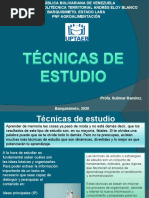 Técnicas de Estudio