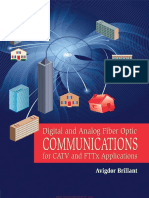 Digital and Analog Fiber Optic Communication For CATV and FTTX Applications by Avigdor Brillant PDF