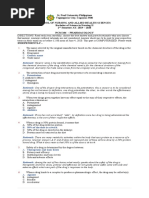 Pharmacology FINAL EXAM For Printing