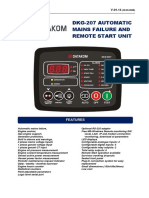 DATAKOM DKG207 User Manual PDF