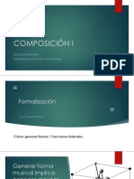 COMPOSICIÓN I Formalización