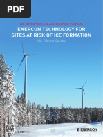 Enercon Technology For Sites at Risk of Ice Formation: Ice Detection & Blade Heating Systems