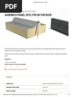 Sandwich Panel Details - Oborniki