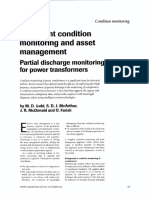 Intelligent Condition Monitoring and Asset Management: Partial Discharge Monitoring For Power Transformers