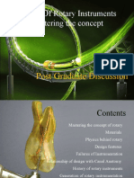 Design Features of Rotary Instrumentation