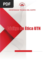 Codigo de Etica Utn