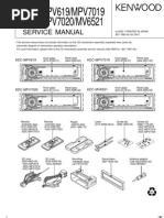 Kenwood kdc-mpv619 kdc-mpv7019 kdc-mpv7020 kdc-mv6521