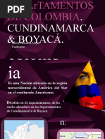 Cundinamarca y Boyacá