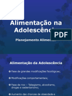 Alimentação Na Adolescência