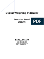 Digital Weighing Indicator: Instruction Manual