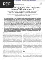 Bacterial Control of Host Gene Expressio