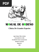 Manual de Ordeño