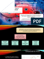 Hepatitis Autoinmune en Pediatría