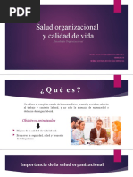 Actividad 23. Salud Organizacional y Calidad de Vida - TaniaVerdugo