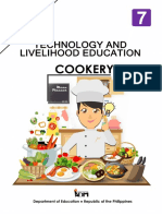 Technology and Livelihood Education COOKERY Module 2: Department of Education Republic of The Philippines