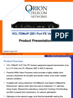 VCL-TDMoIP 2E1 Port FE