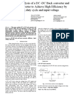 DC To DC Buck and Boost Converter