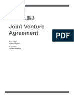 Joint Venture Agreement - Standard