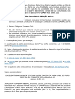 Petição Inicial - Análise Do Gênero Discursivo