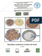 Recettes Fonio PDF