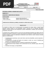 Guia 2. Fundicion PDF