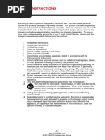 Safety Instructions: SCEPTRE C35 Display User Manual