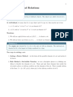 Unit 2 Sets and Relations