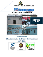 Actualizacion PDM 2007 - 2019