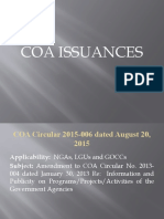 COA Reso No. 2015-031 On Installment of Refund