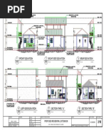 Front Elevation 1 Right-Side Elevation 2 Rear Elevation 3: Proposed Residential Extension