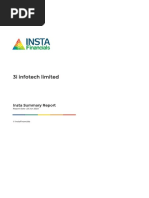 InstaSummary Report of 3i Infotech Limited - 23-06-2020