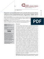 Barenboim, Zamler - Impacto Socioambiental en La Creación de Nuevas Áreas Urbanas en La Ciudad de Rosario